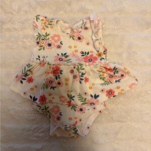 Floral Kids One Piece